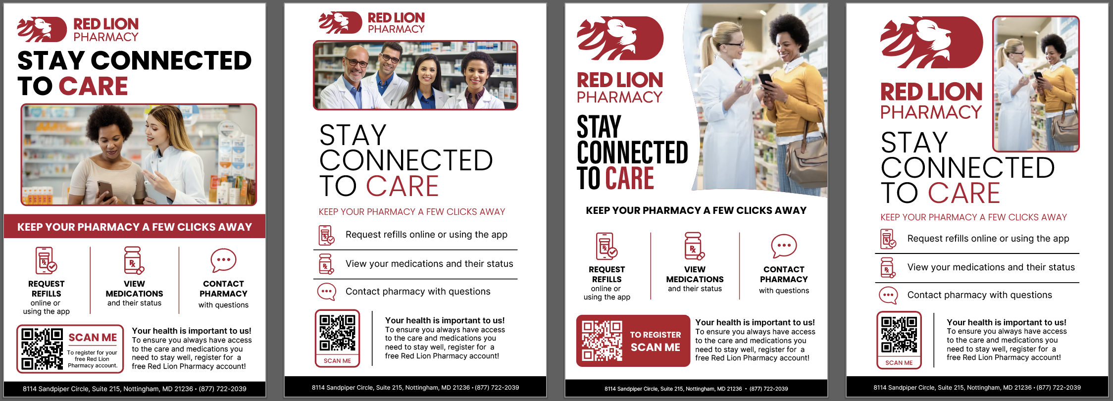 Red Lion Flyer Options