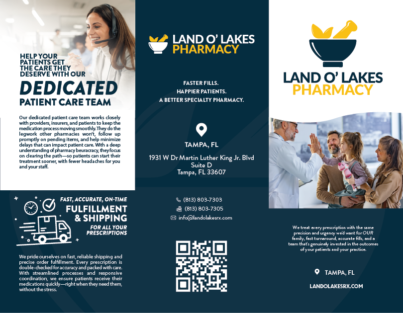 Land O'Lakes Pharmacy Trifold Outside