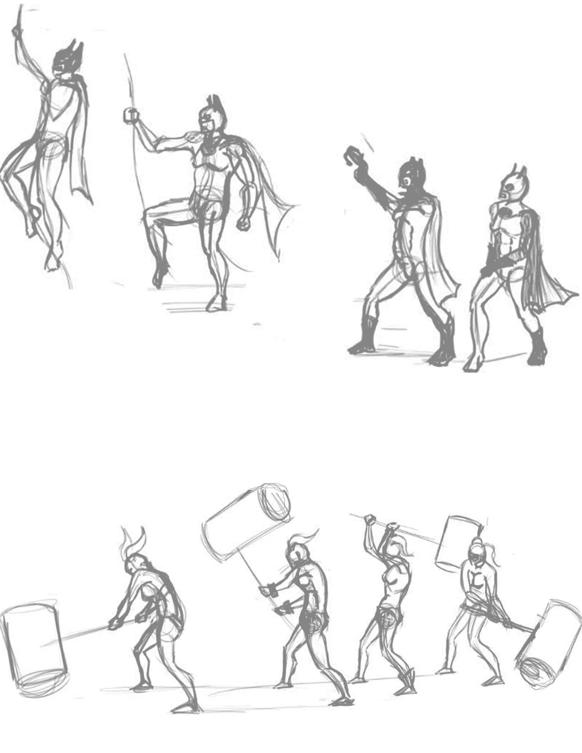 Figure Drawing Class (Photoshop)