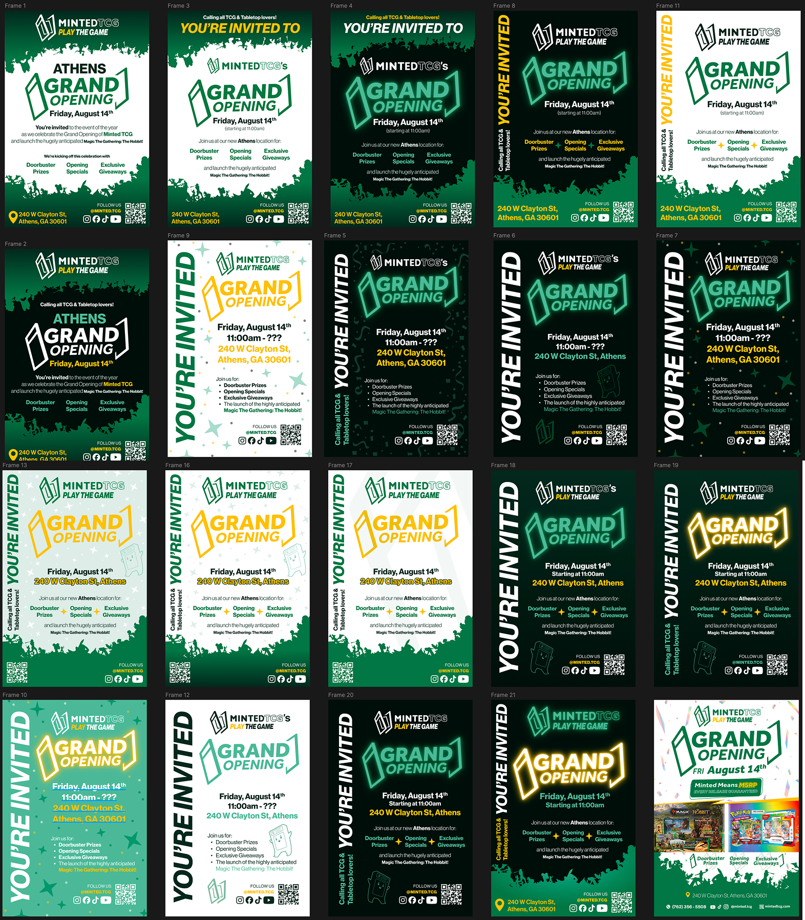 Grand Opening (of Athens store) Poster Options
