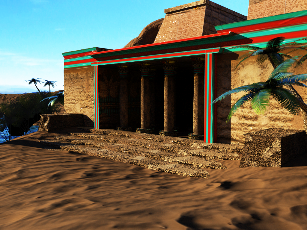 3D Background Reference (for Card Game Illustrations at Rainbow Starlight)