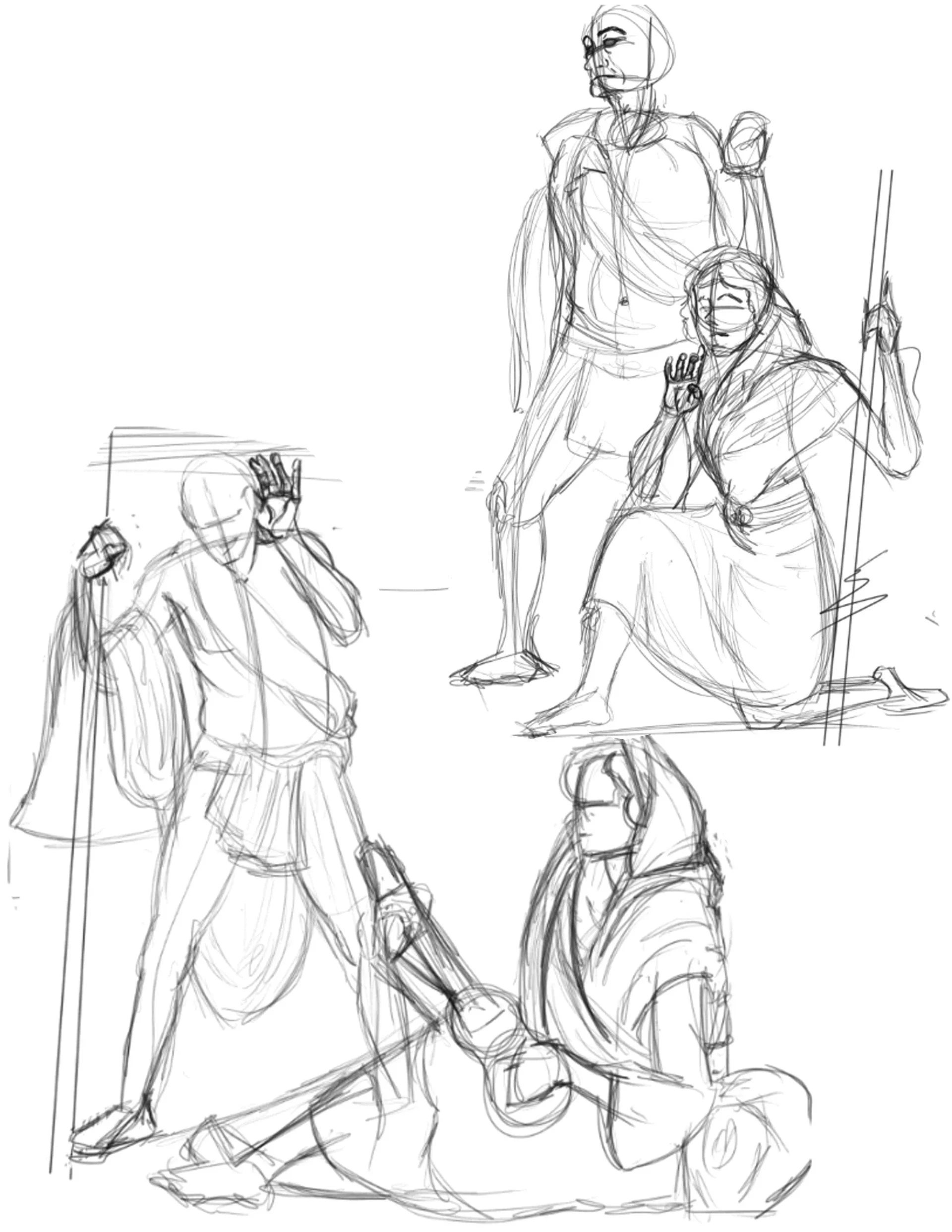 Figure Drawing Class (Photoshop)