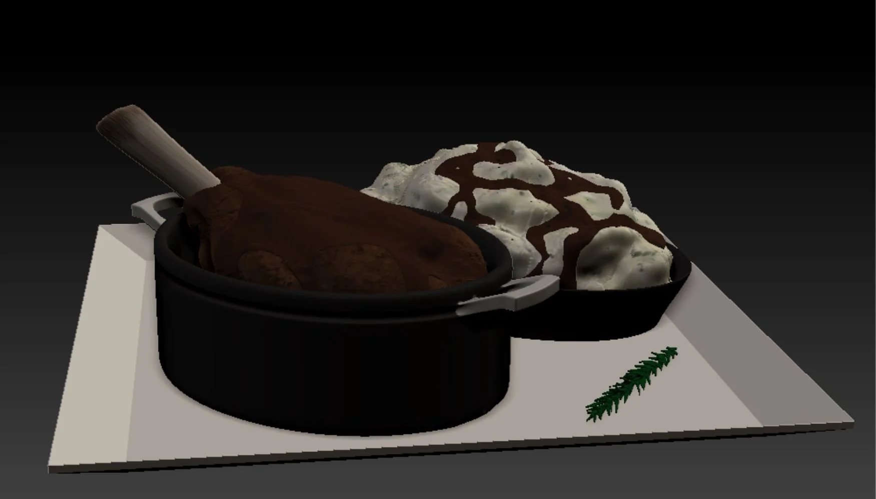 Zbrush Sculpt (Zbrush Class)