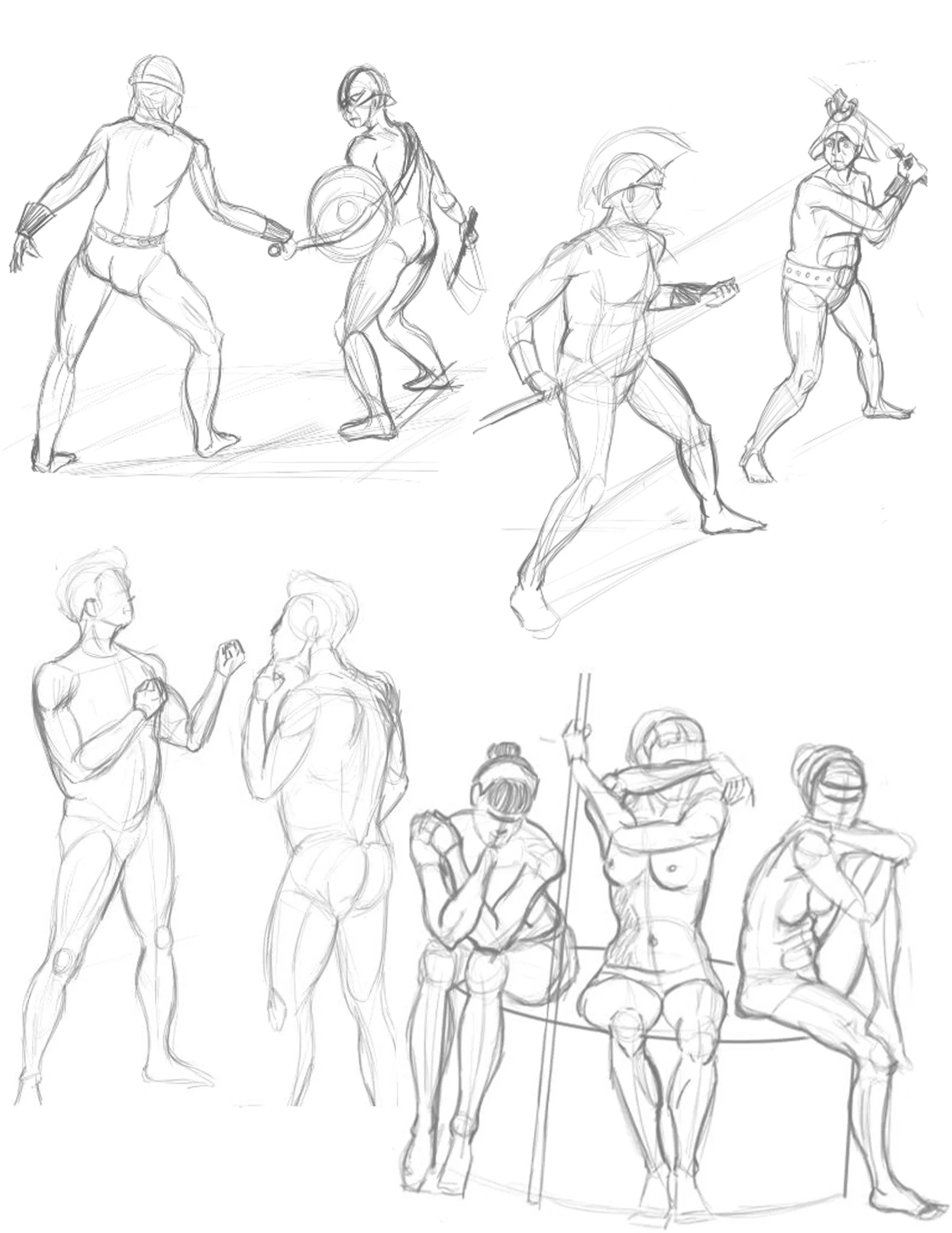 Figure Drawing Class (Photoshop)