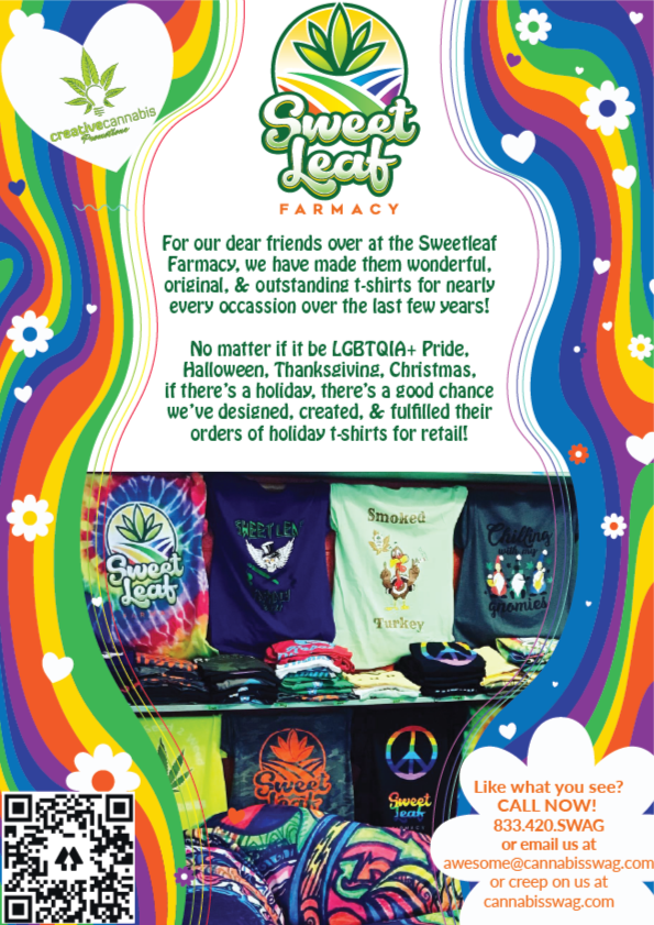 Sweet Leaf Farmacy Custom Tshirts Case Study