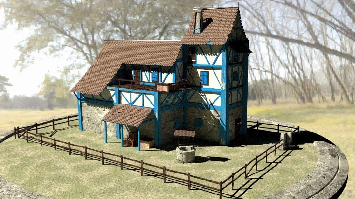 Olde Cottage (Texture + Material School Assignment)