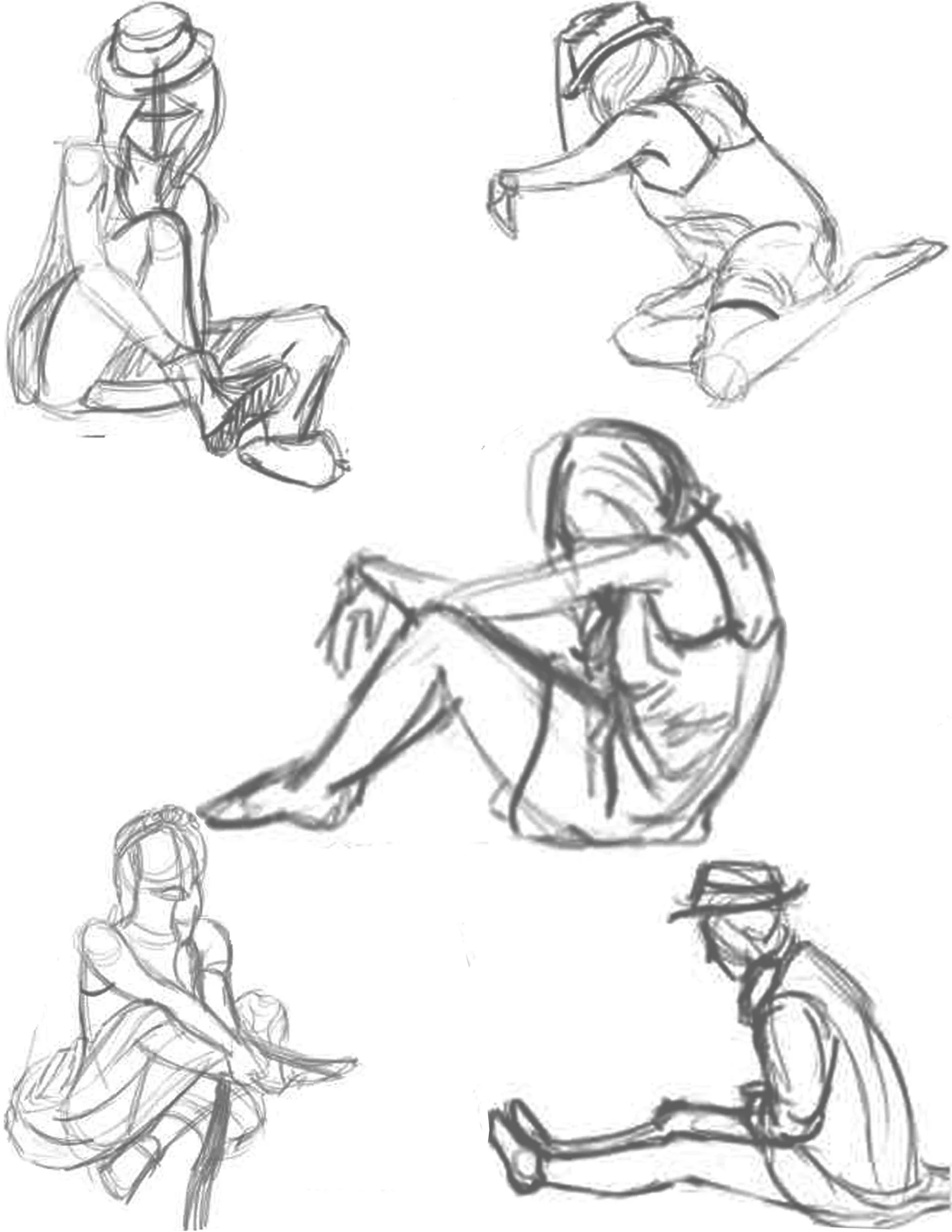 Figure Drawing Class (Photoshop)