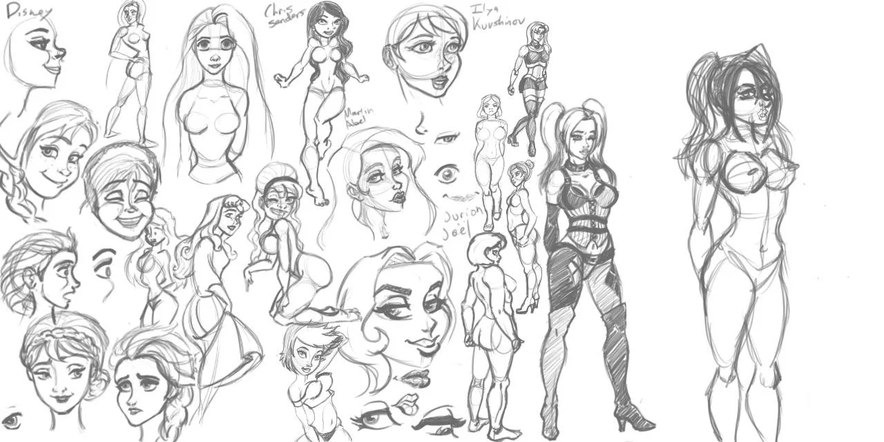 Photoshop (Different Styles Practice)