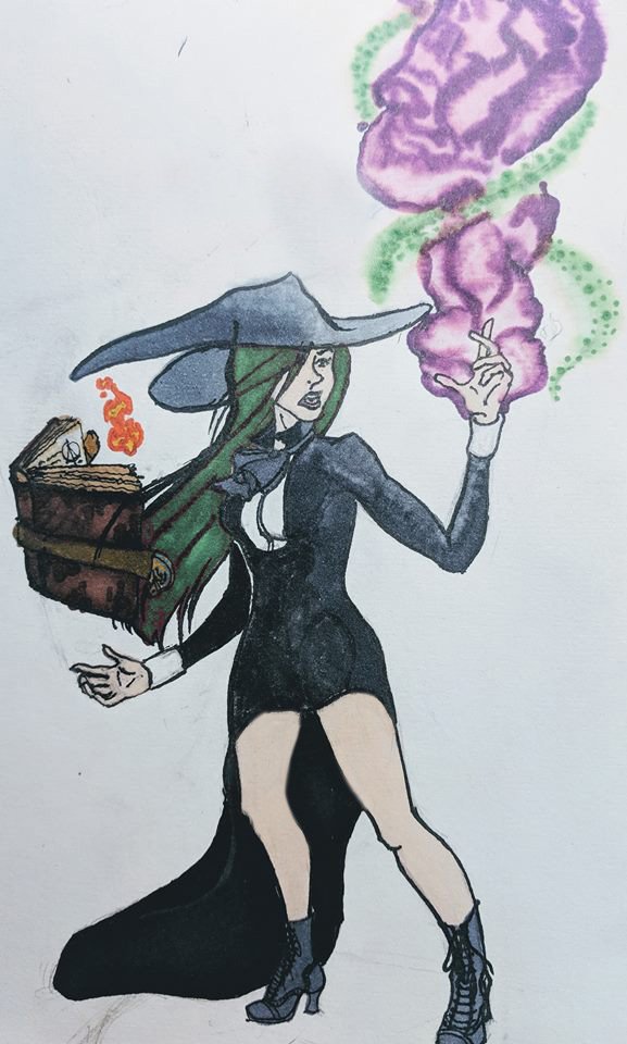 Copic Markers (Inktober)