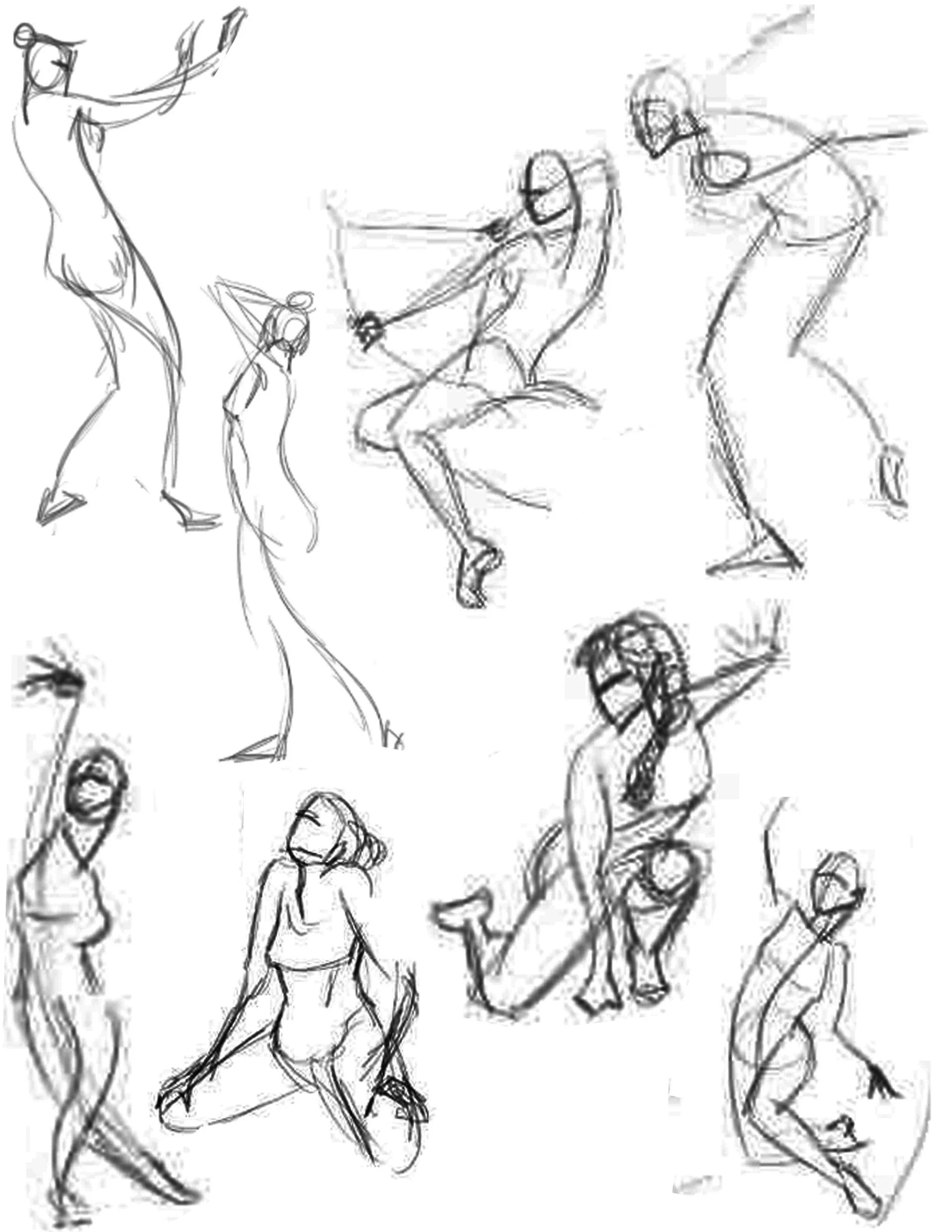 Figure Drawing Class (Photoshop)