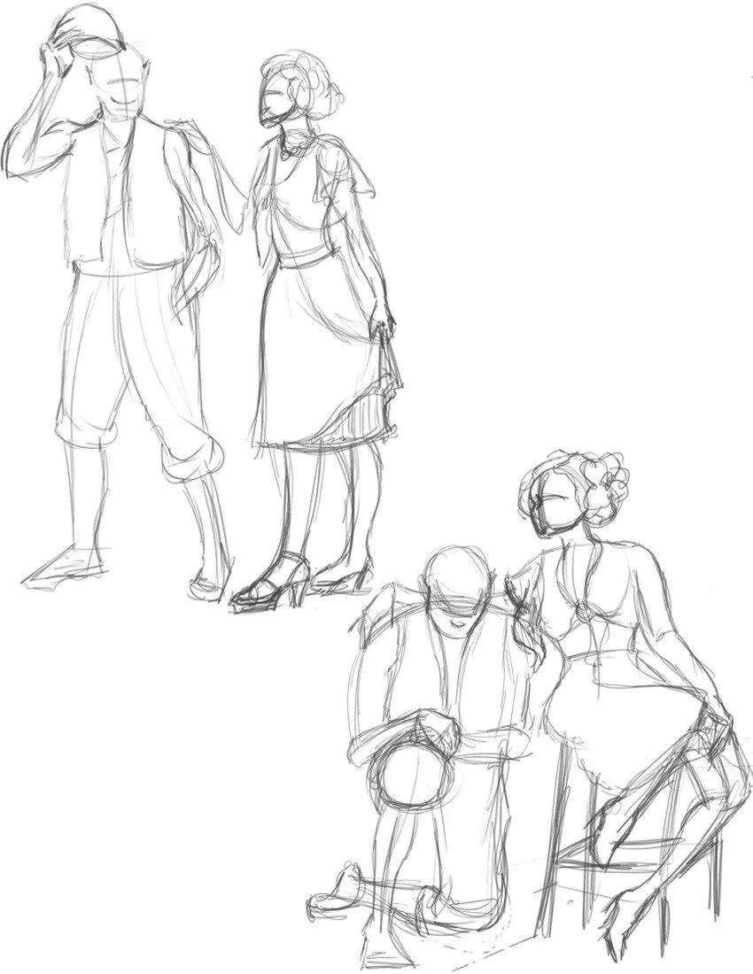 Figure Drawing Class (Photoshop)