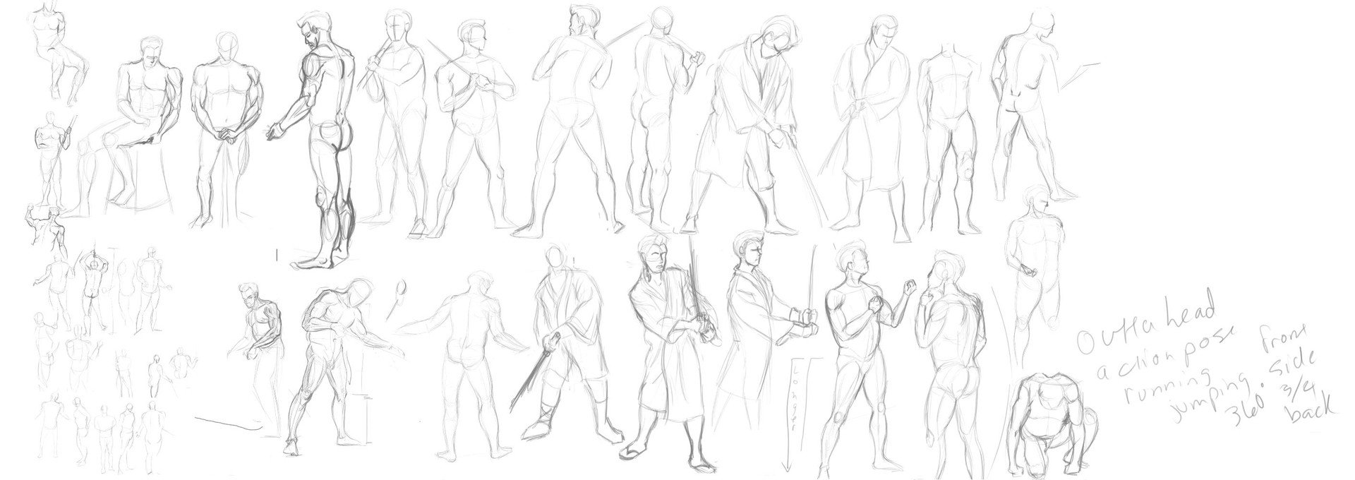 Figure Drawing Class (Photoshop)