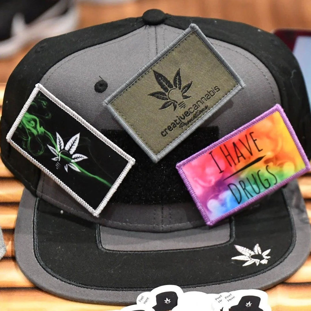 Velcro-Patch + Hat Designs