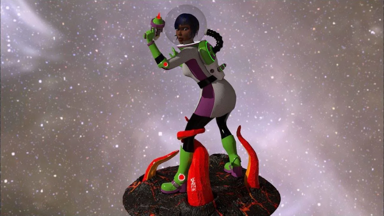 Buzz Lightyear Inspired (Texture + Material School Assignment)