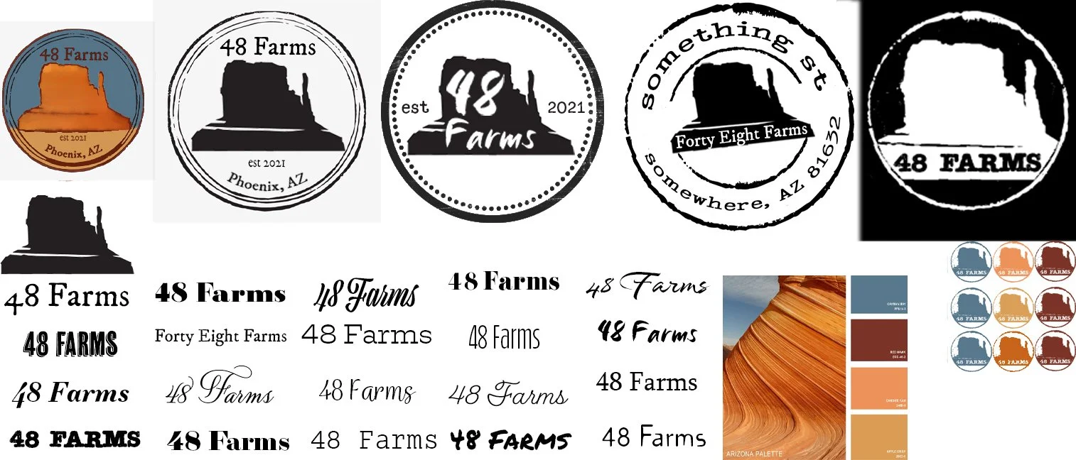 48 Farms Logo Finalization/Narrowing-Down