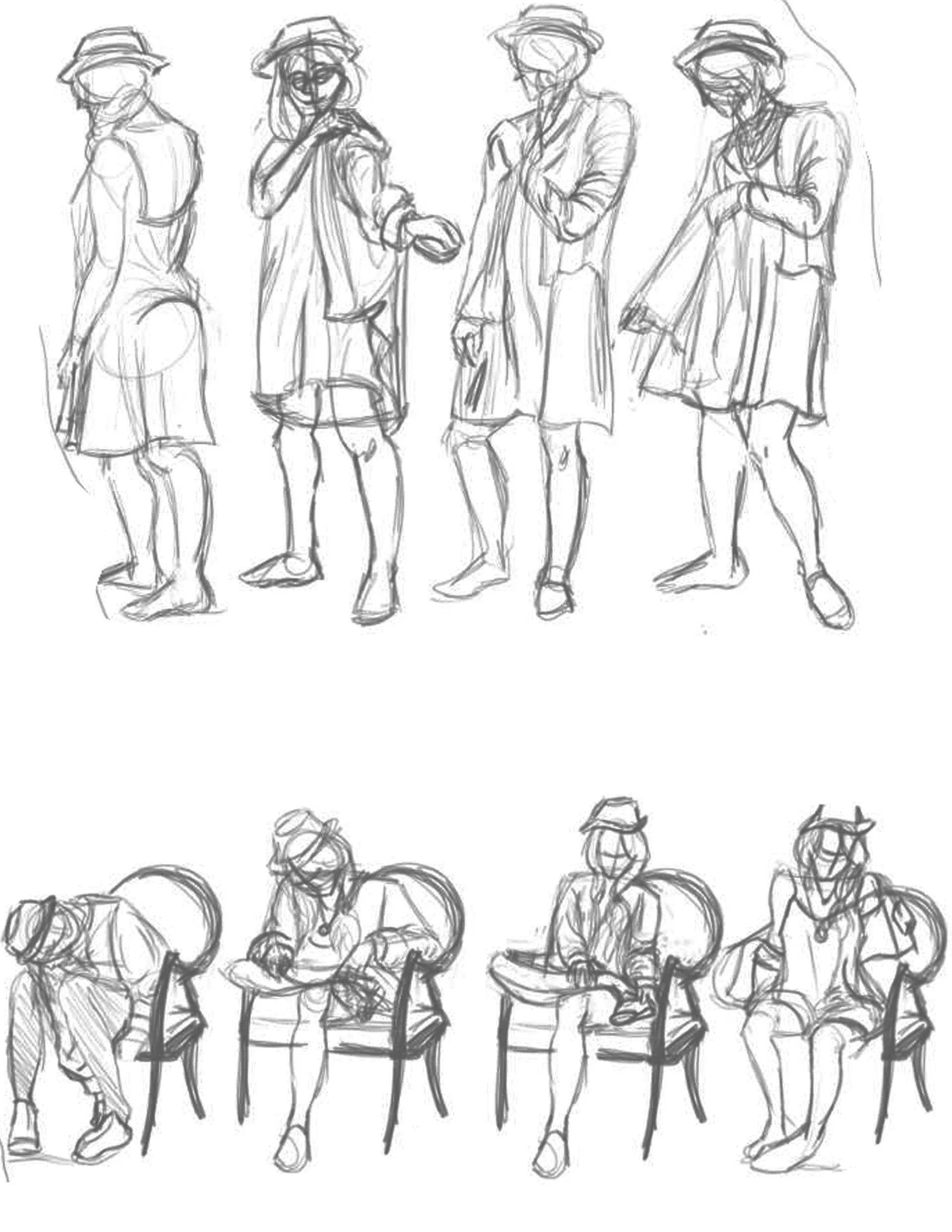 Figure Drawing Class (Photoshop)