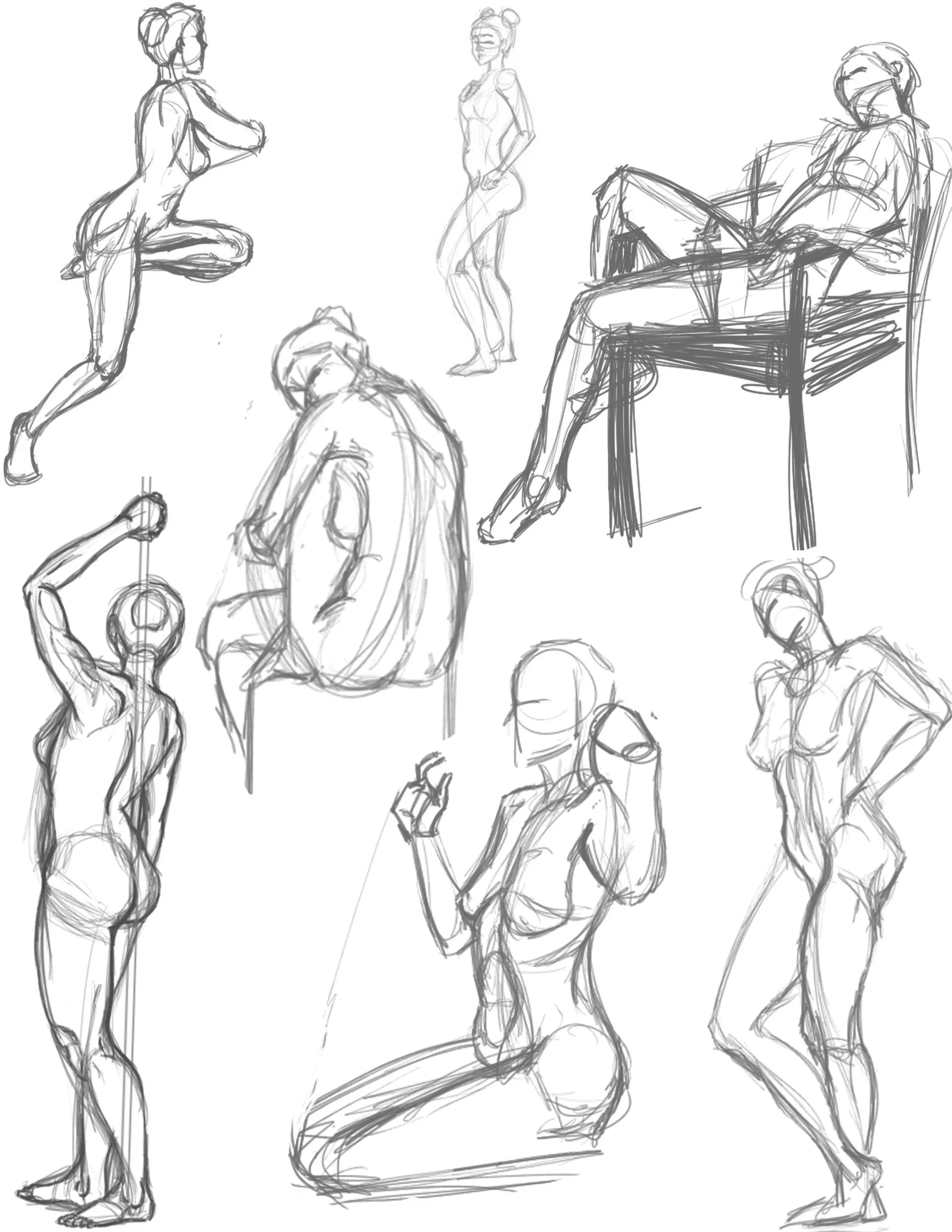 Figure Drawing Class (Photoshop)