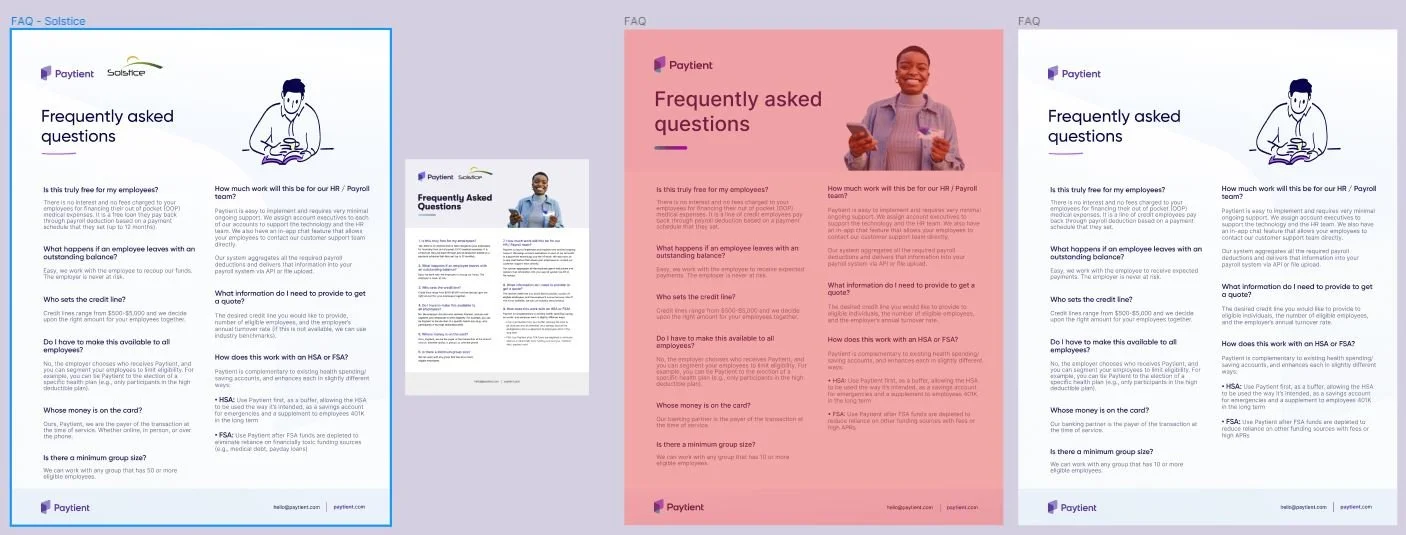 Paytient FAQs Rebrand 