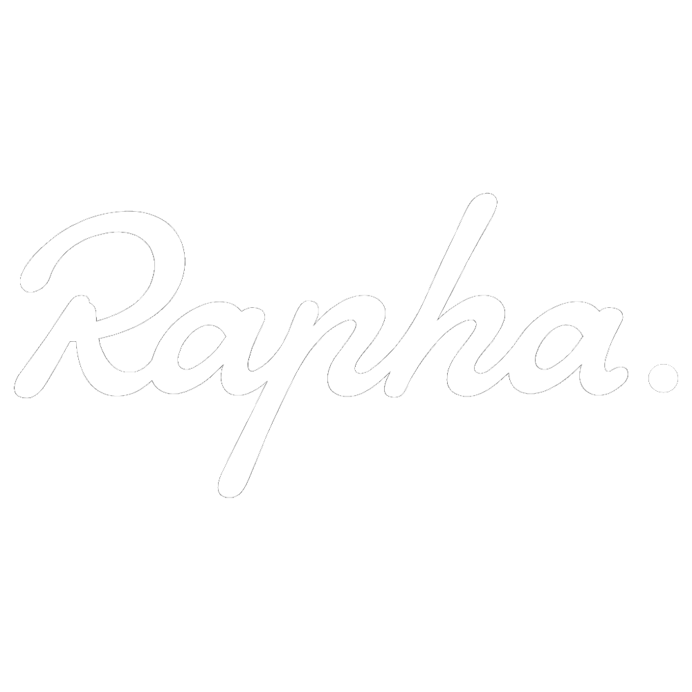 White 'Rapha' logo.