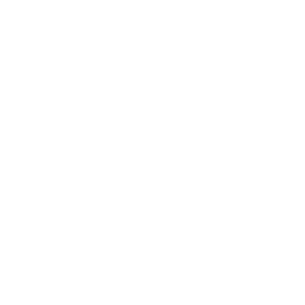 White 100% logo.