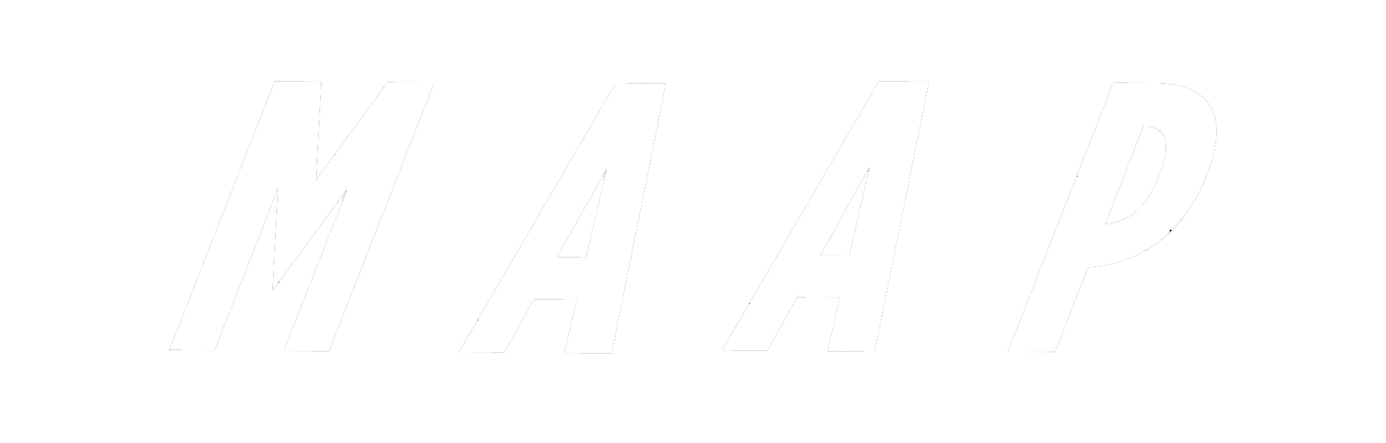 White MAAP logo.