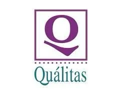 Logo with a purple letter 'Q' inside a purple square and the word 'Qualitas' underneath.