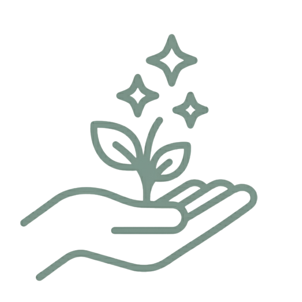Icono de impacto social directo en proyectos locales
