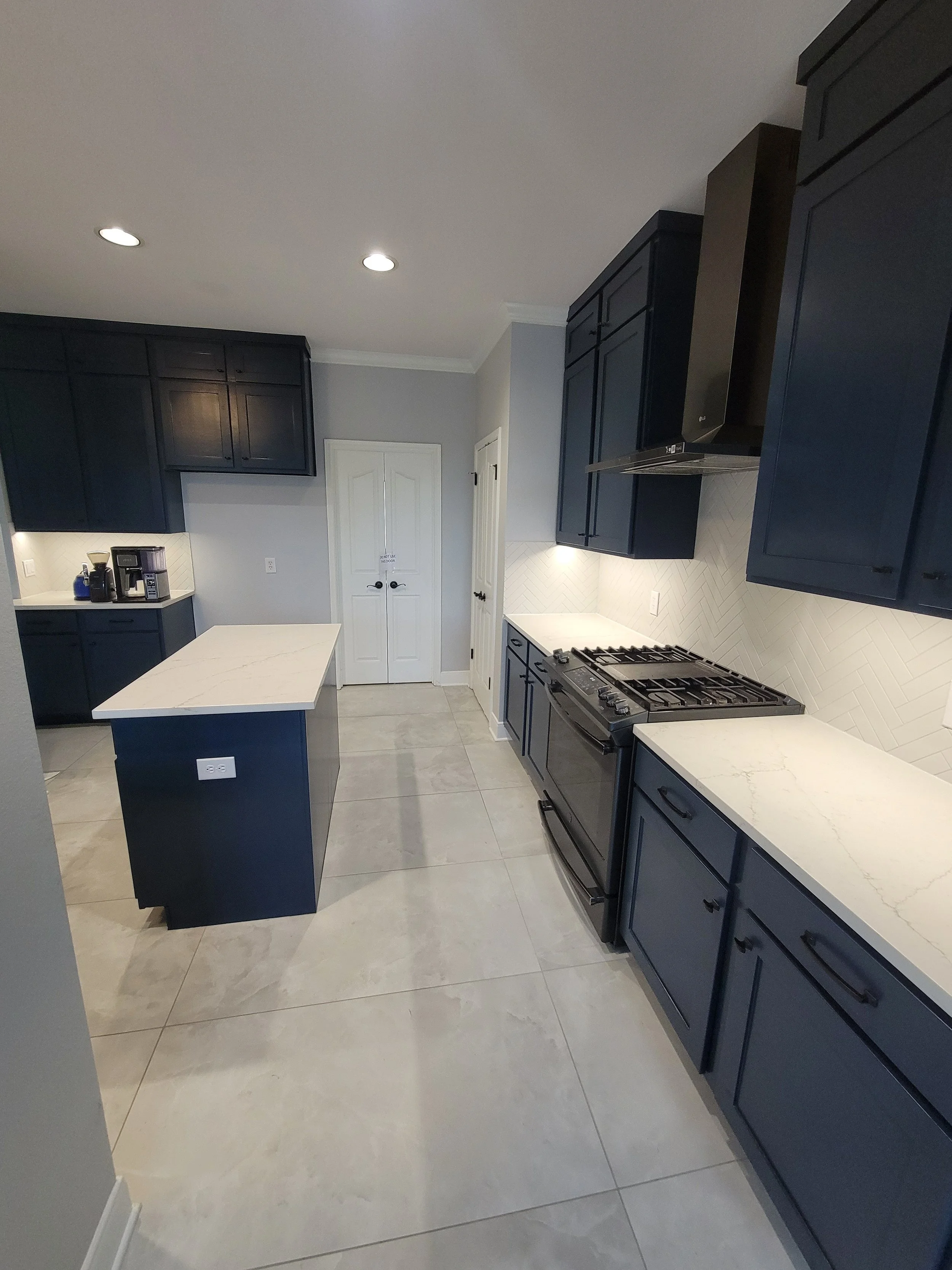 Kitchen refresh - new paint and countertops