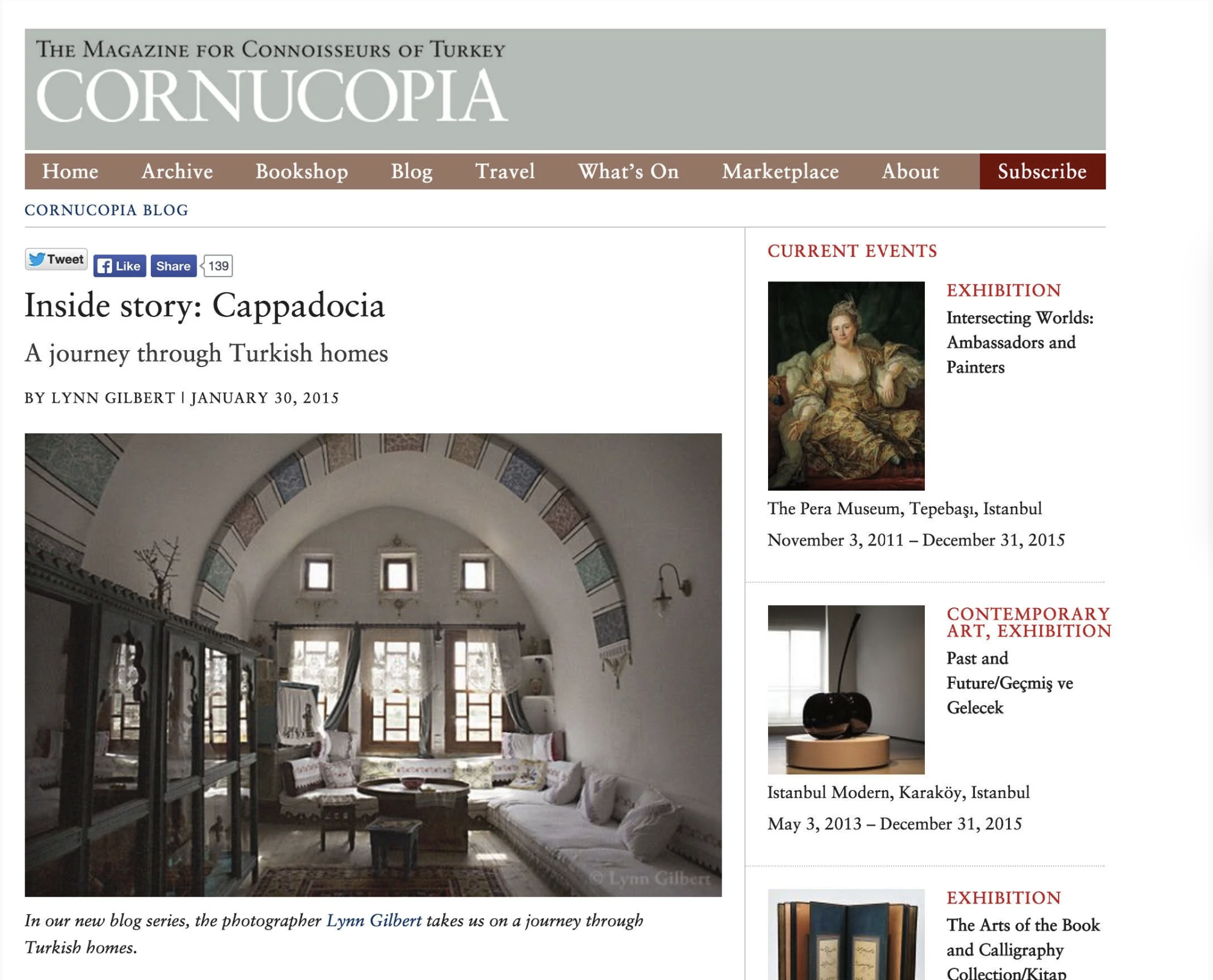 Inside story: Cappadocia
