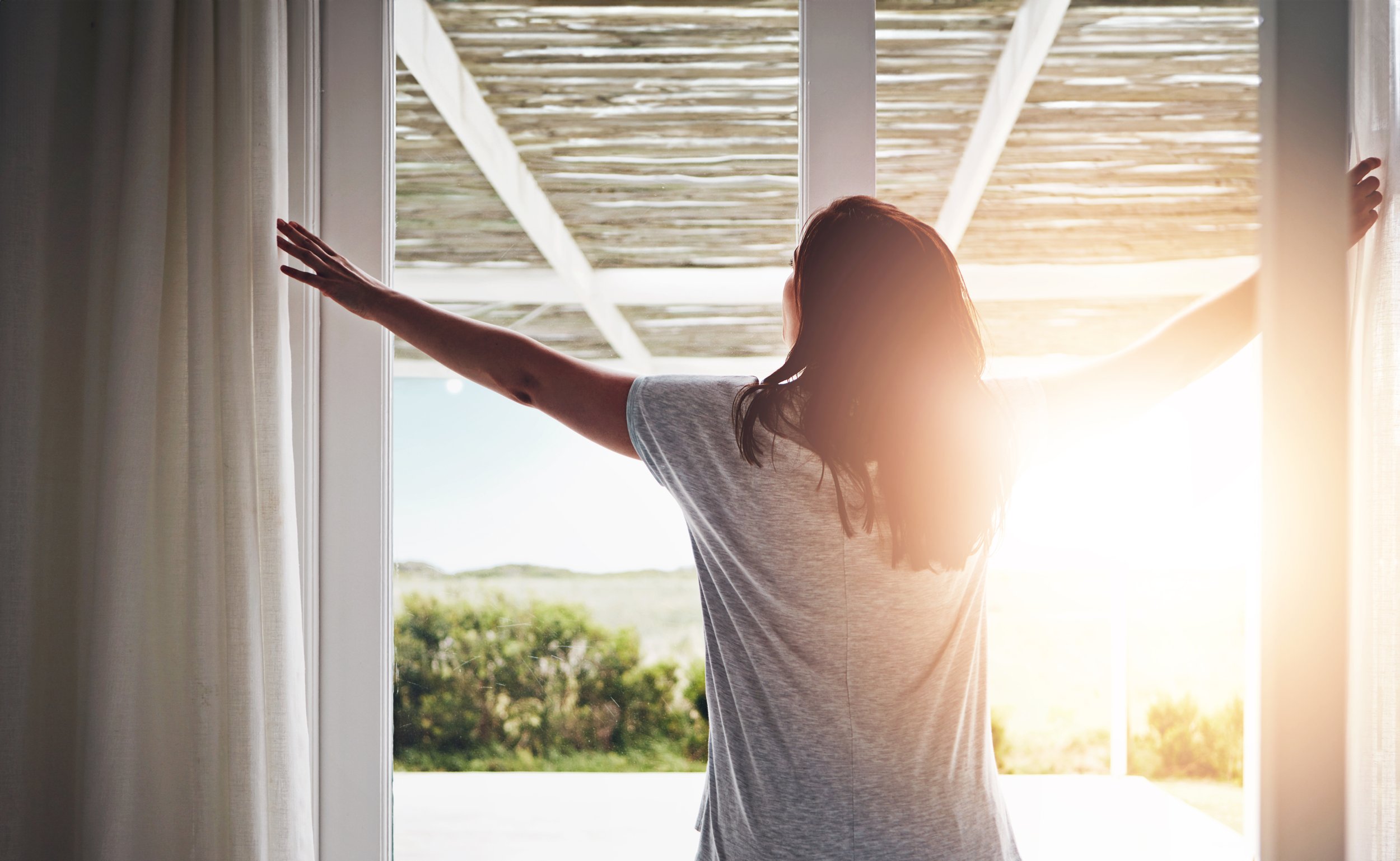 woman ready to move forward