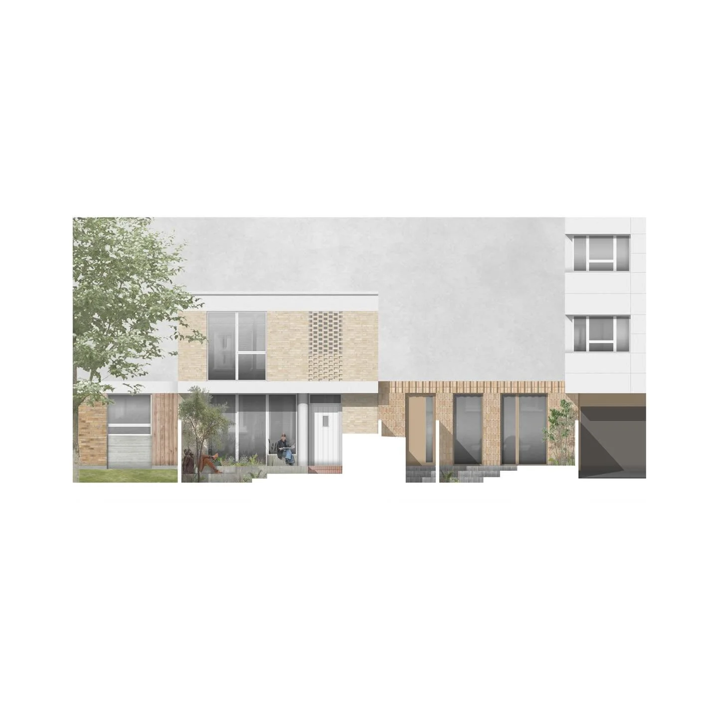 We are very pleased to have been granted planning permission this week with our client @bramfieldstudio for an additional storey to a single storey 1960s dwelling, as well as a comprehensive retrofit of the existing property, and creation of a new pr