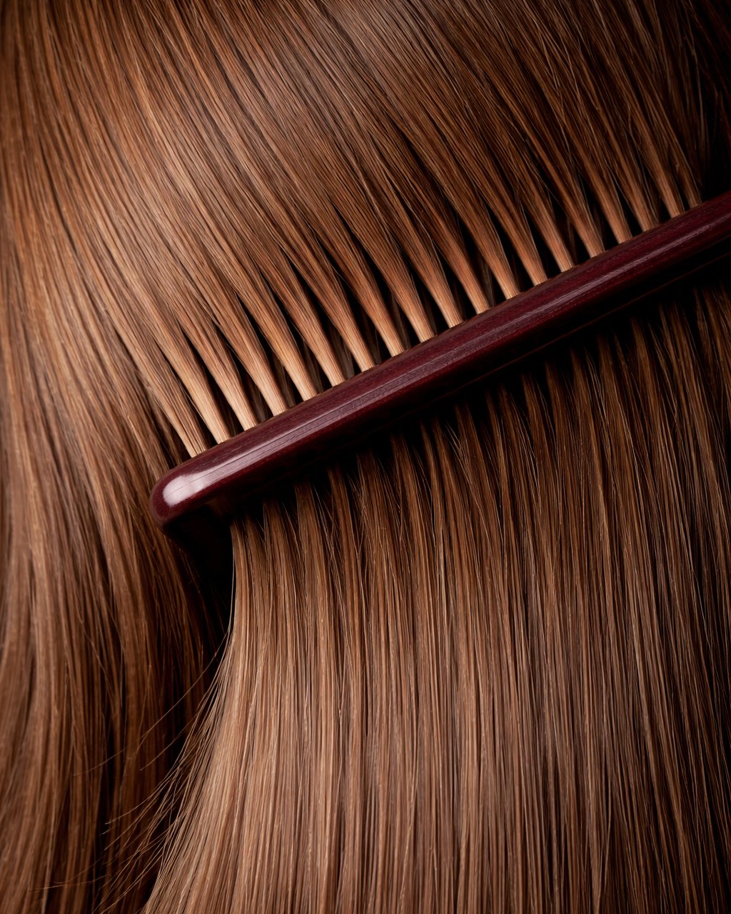 shiny smooth hair