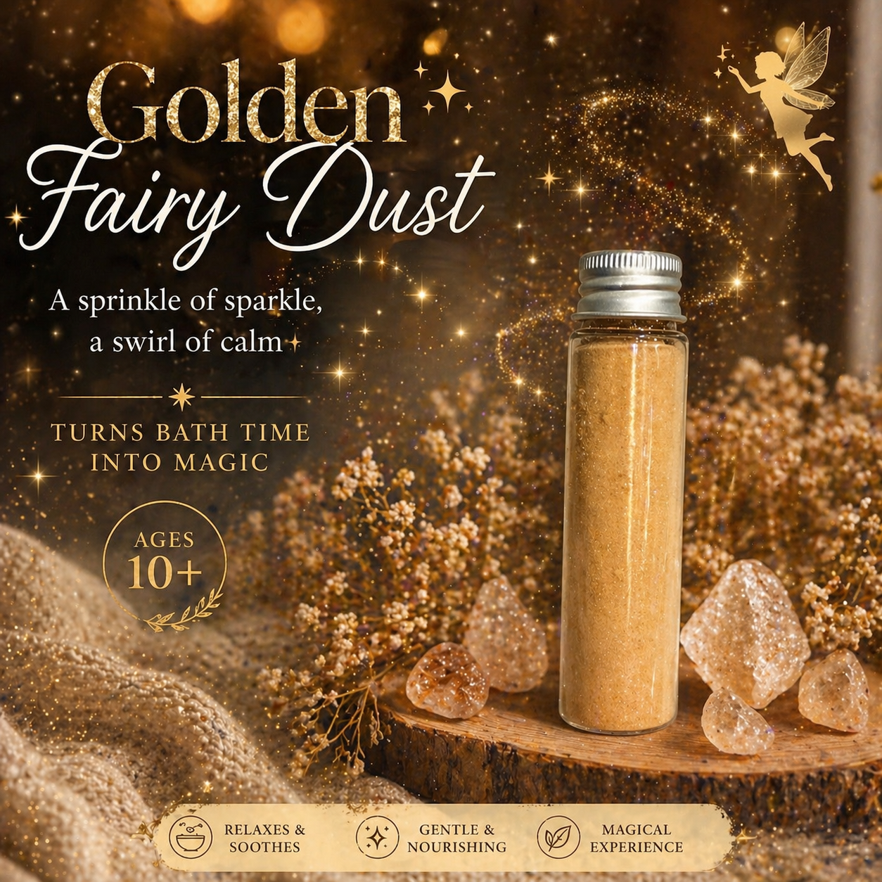 Golden Fairy Dust Bath Elixir