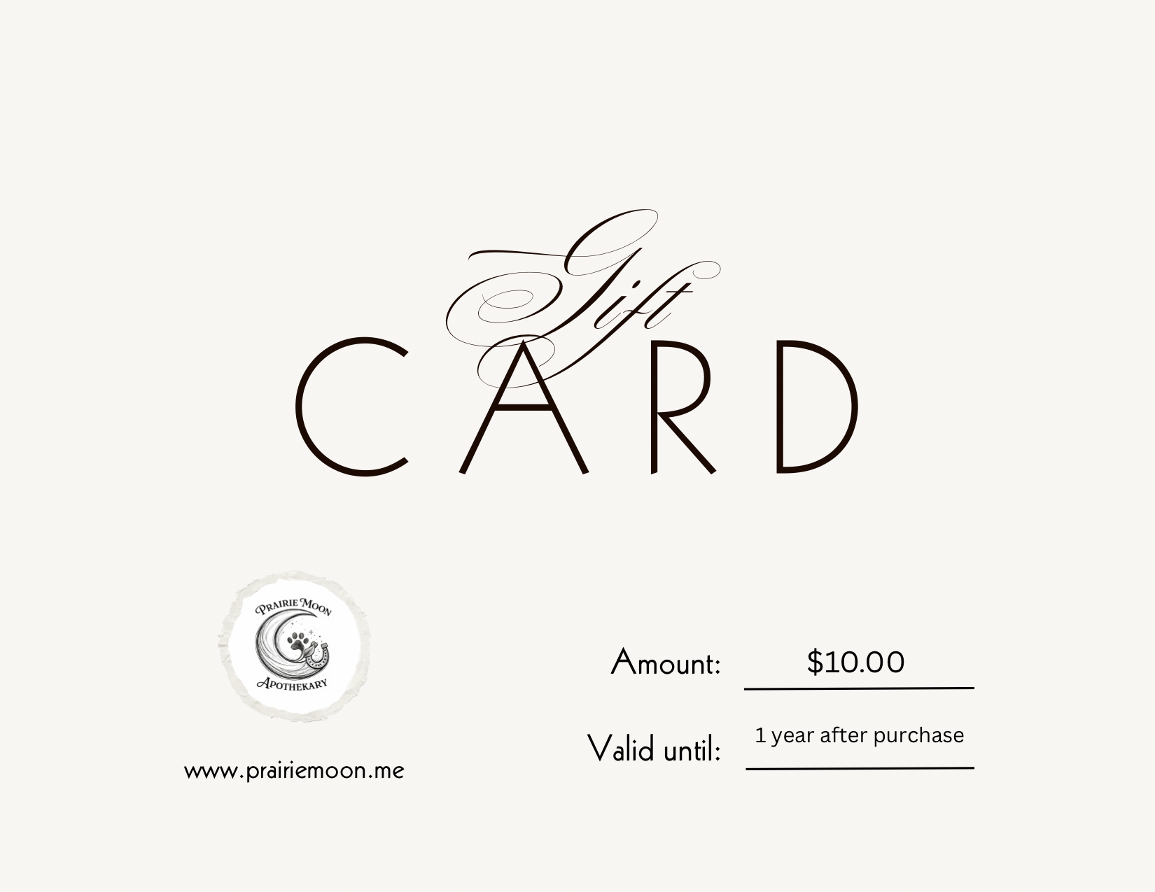 Gift Card