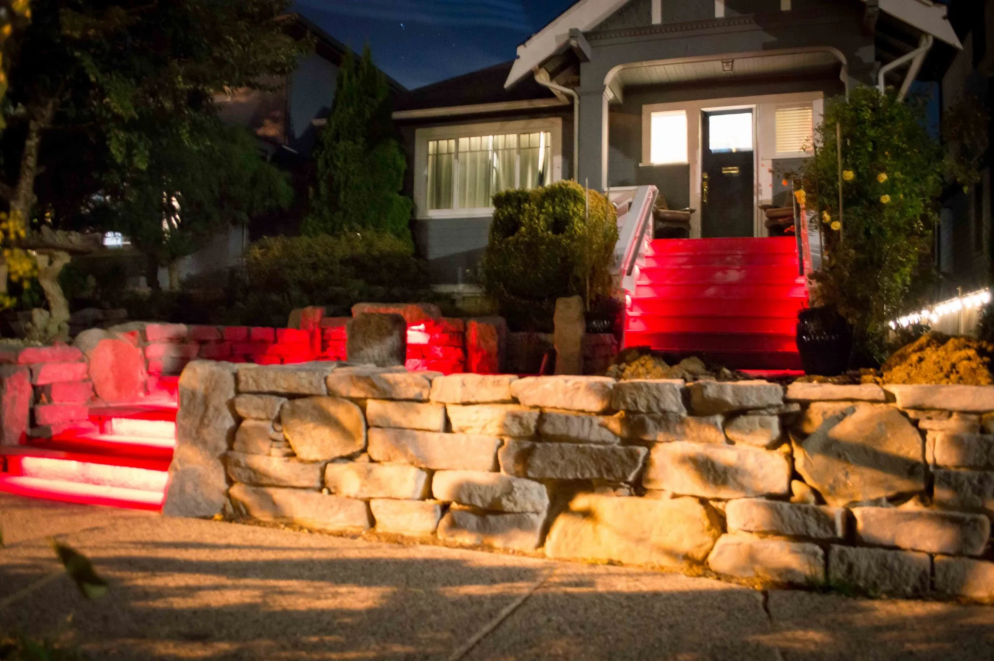 Outdoor step lights for safety & style outdoors