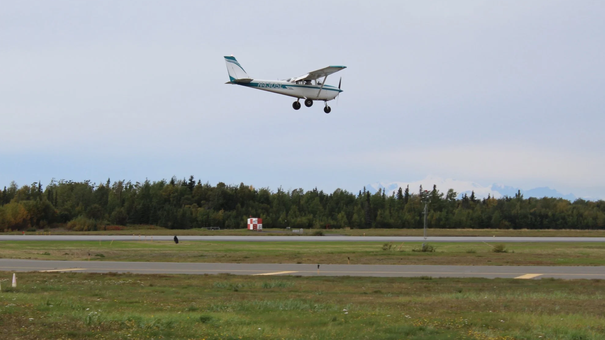 C-172 landing, flight training, TAA (technically advanced aircraft.