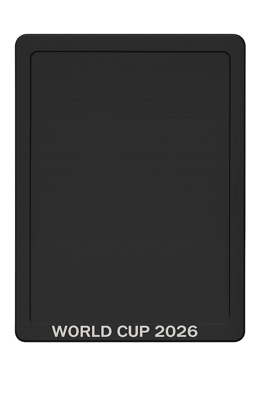 Custom 2026 FIFA World Cup Panini Sticker Display Case
