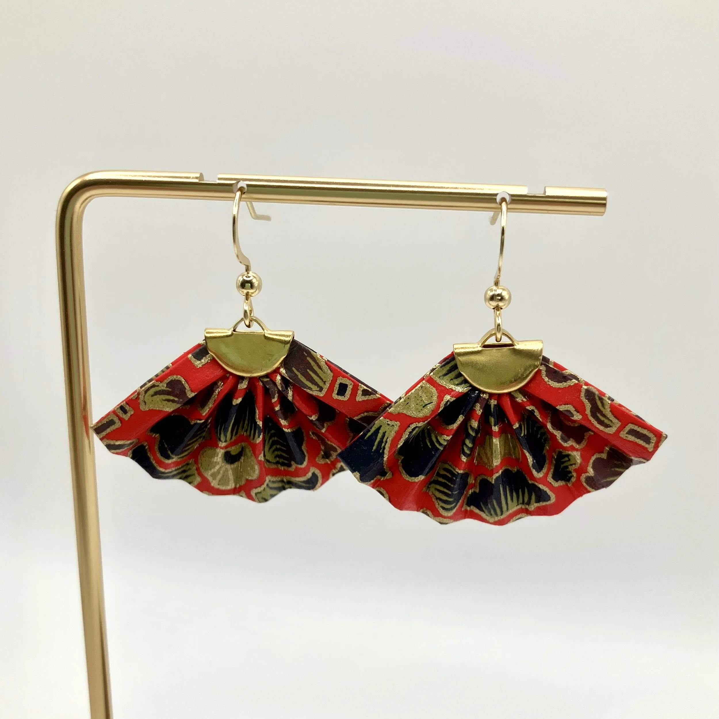 Boucles d’oreilles ÉVENTAIL Hanakarakusa