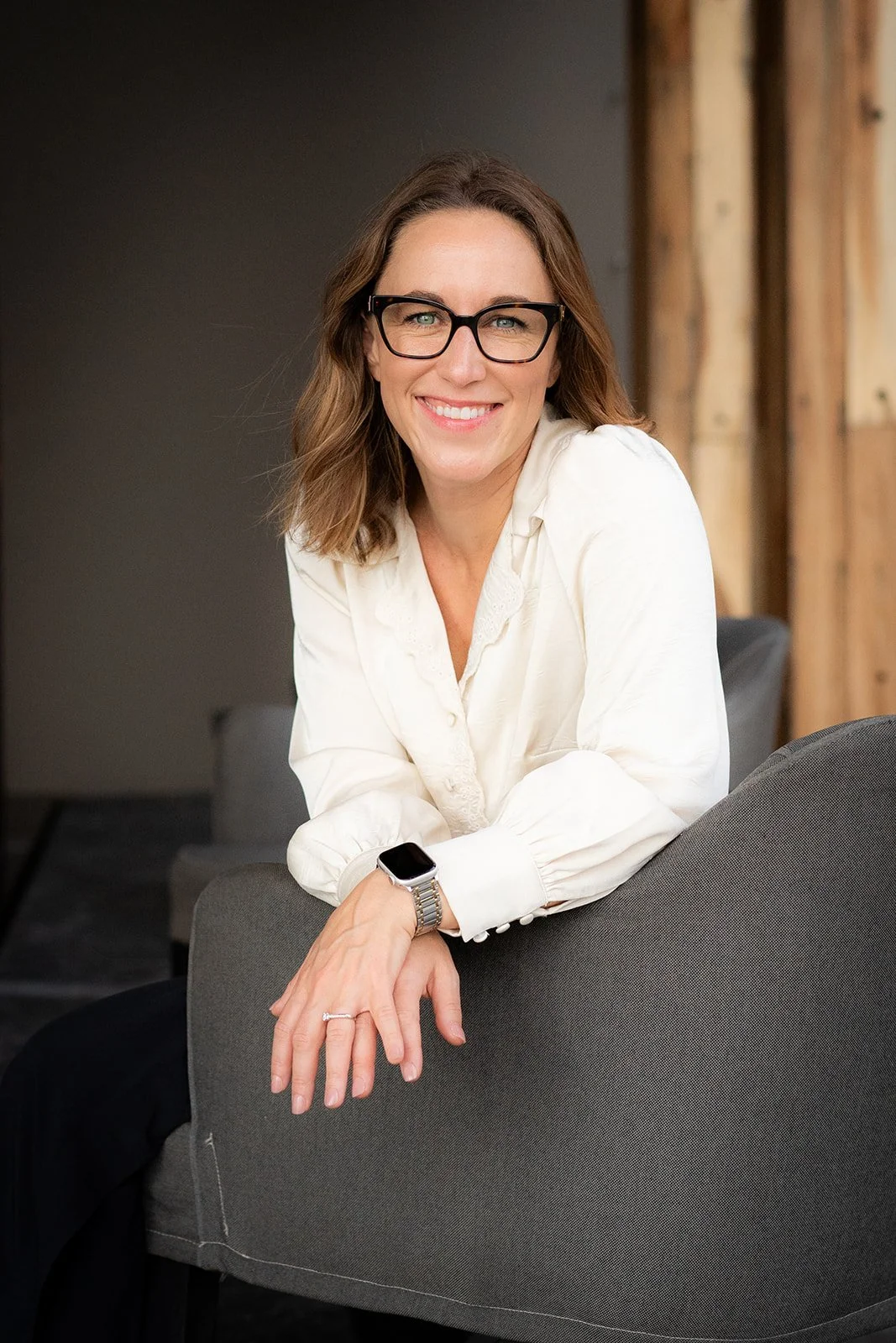 Stacie Jeanjaquet with Velvet Fern Creative Headshot