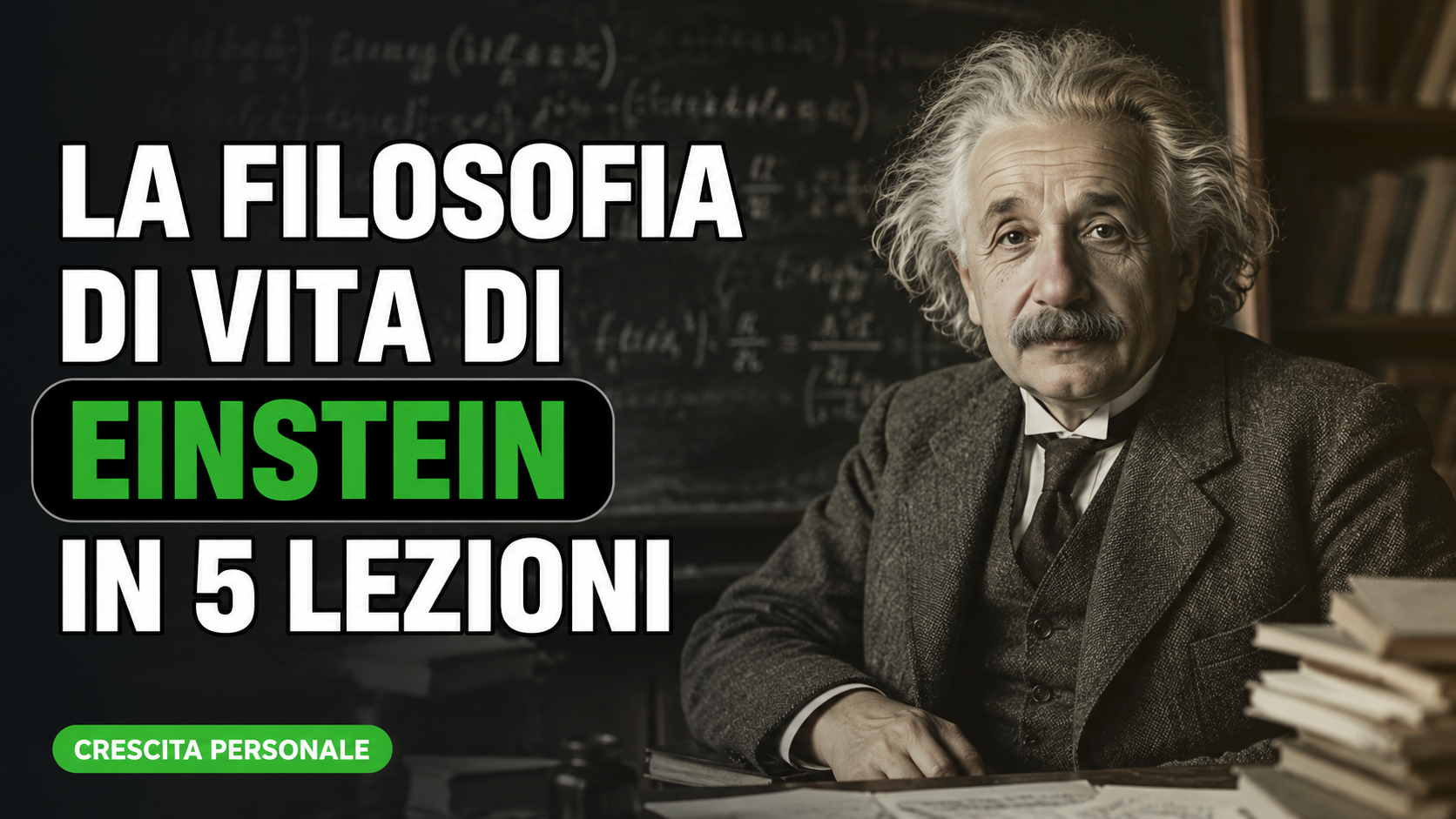 La filosofia di vita di Einstein in 5 lezioni
