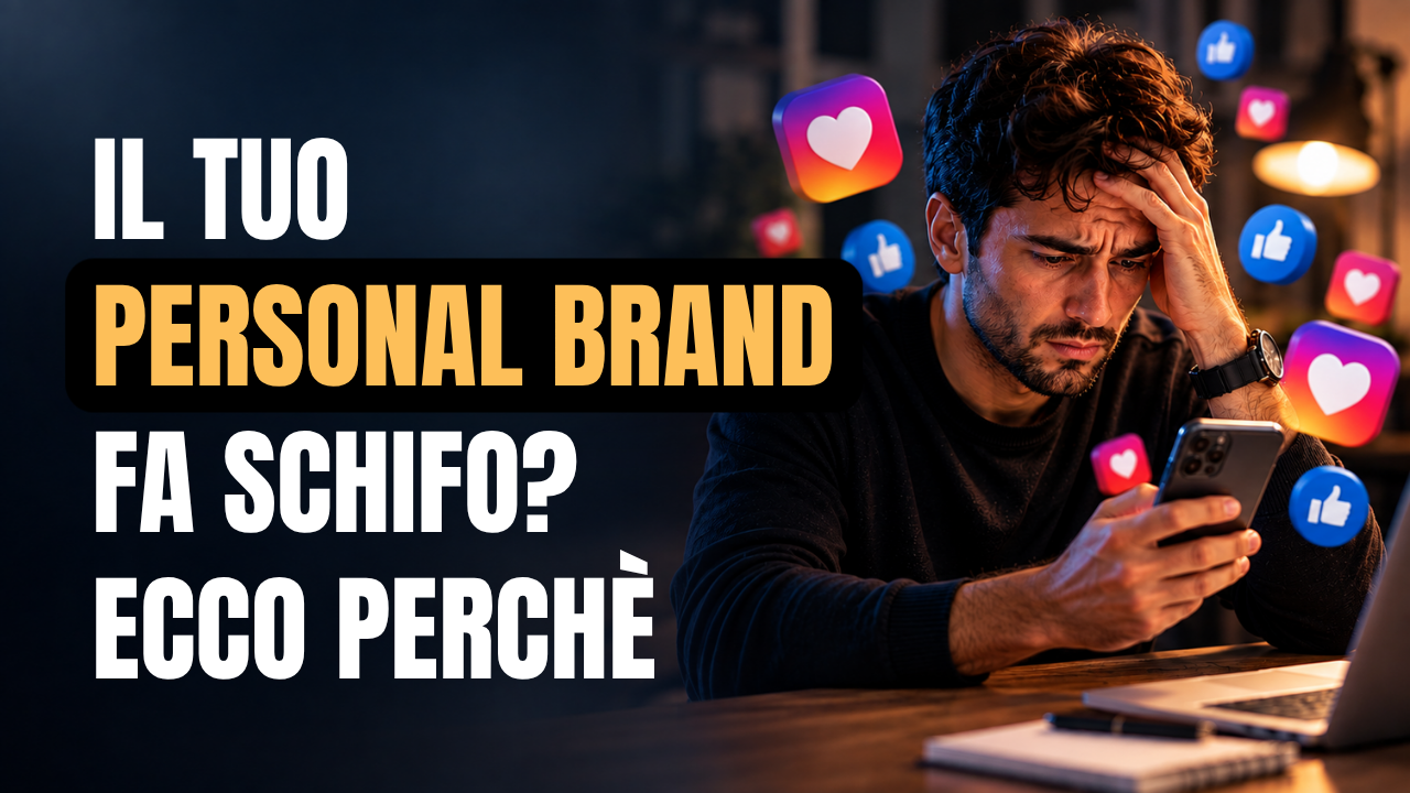 Il tuo personal brand fa schifo? Ecco perché (e come rimediare in 5 mosse)