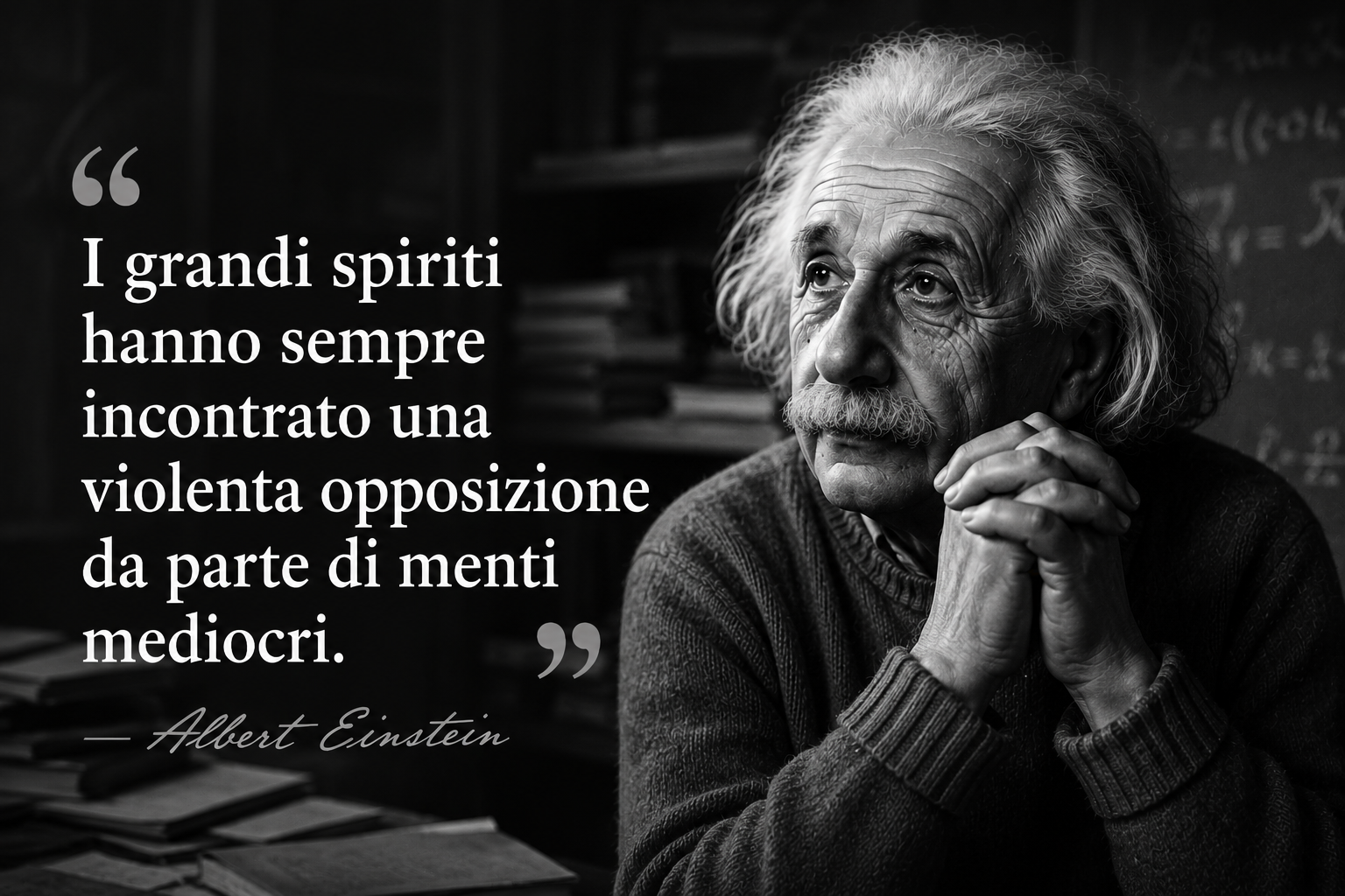 Albert Einstein frase