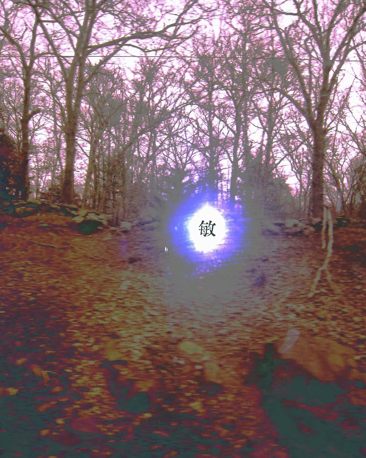 沦陷的火车翻滚着魂牵梦绕的黄雾，匆忙地驱赶来时的焦虑不安。此刻，我们已一只脚踏入清甜的果味森林，我感受到我的心脏在扑通乱跳，是一种清醒的喜悦与令人满足的力量。