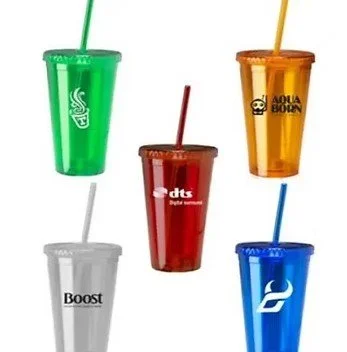 16oz Acrylic Insulated Cups