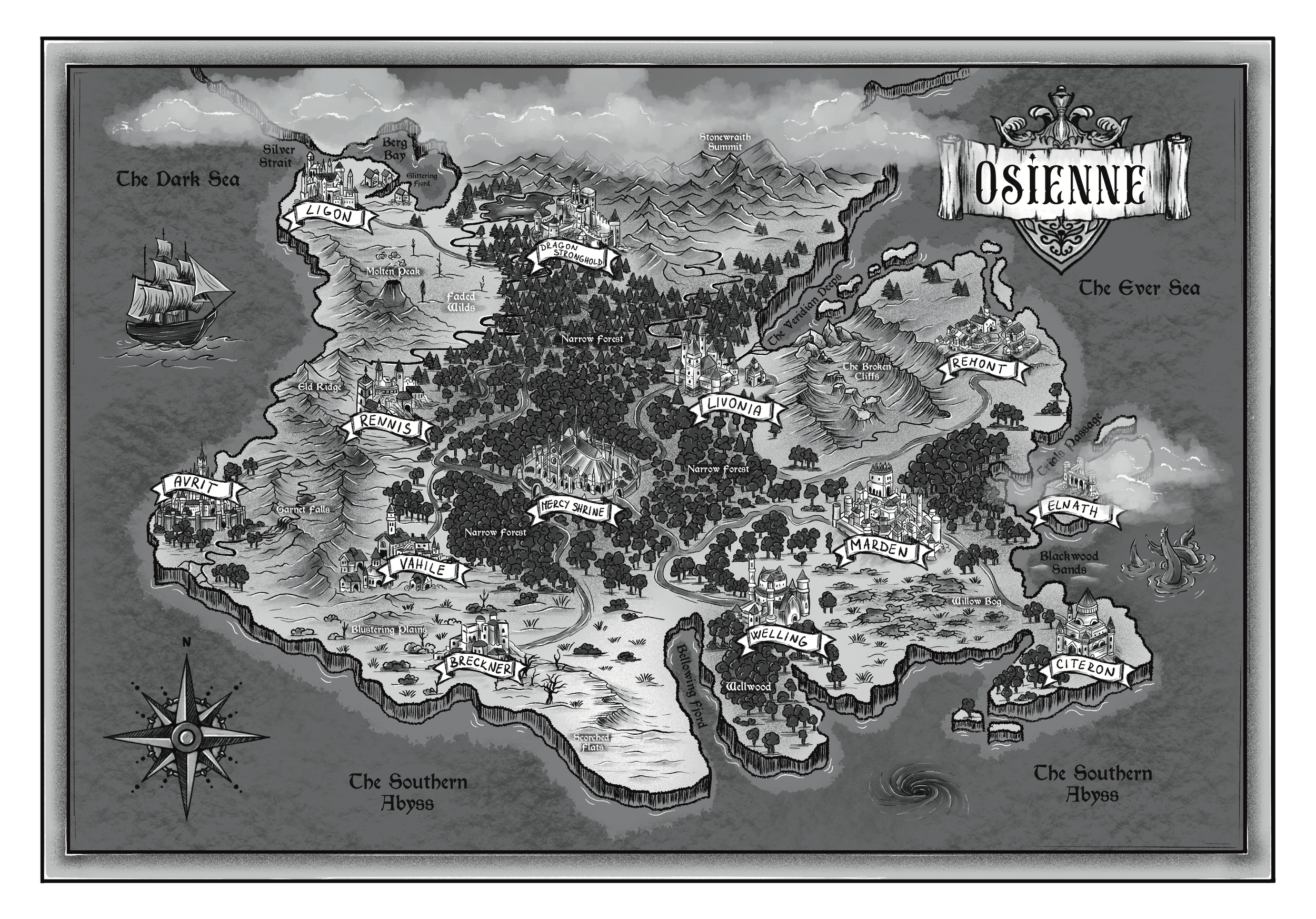 Map by © Vicky Rei, 2026