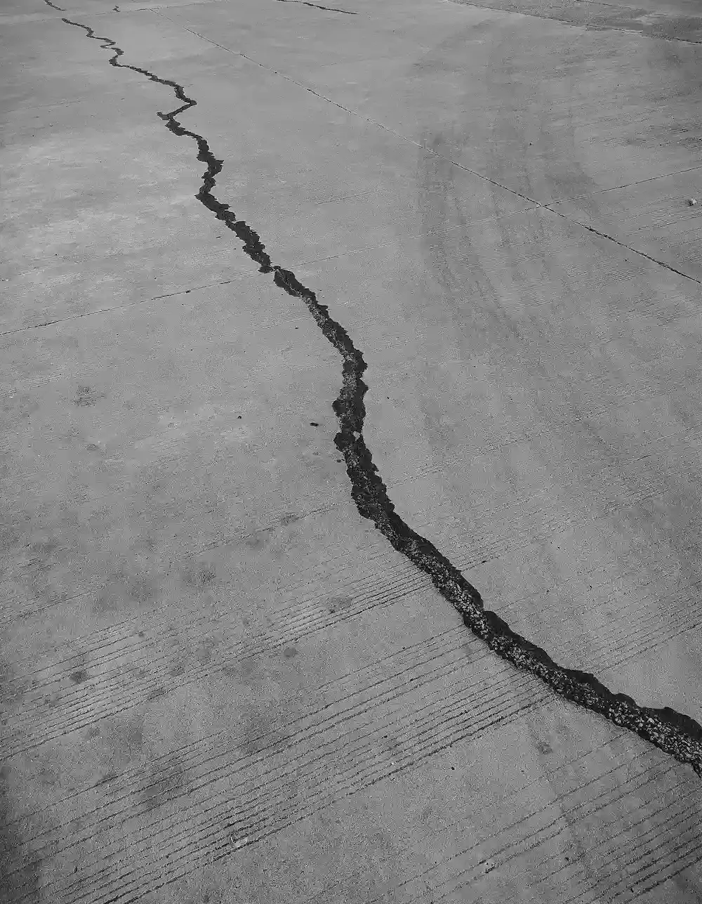 Ground damage as a result of a California Earthquake