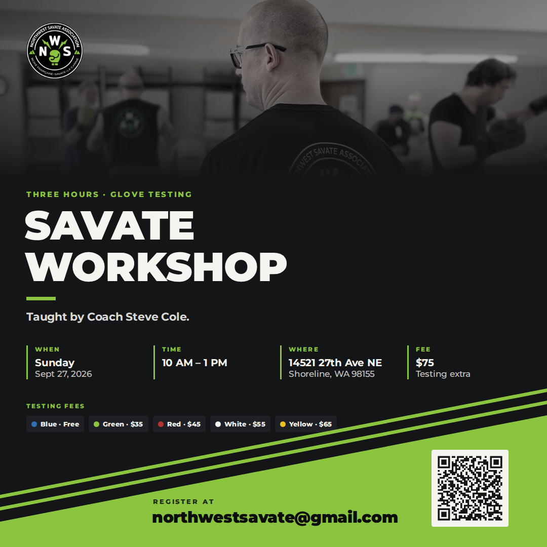 SAVATE WORKSHOP + TESTING