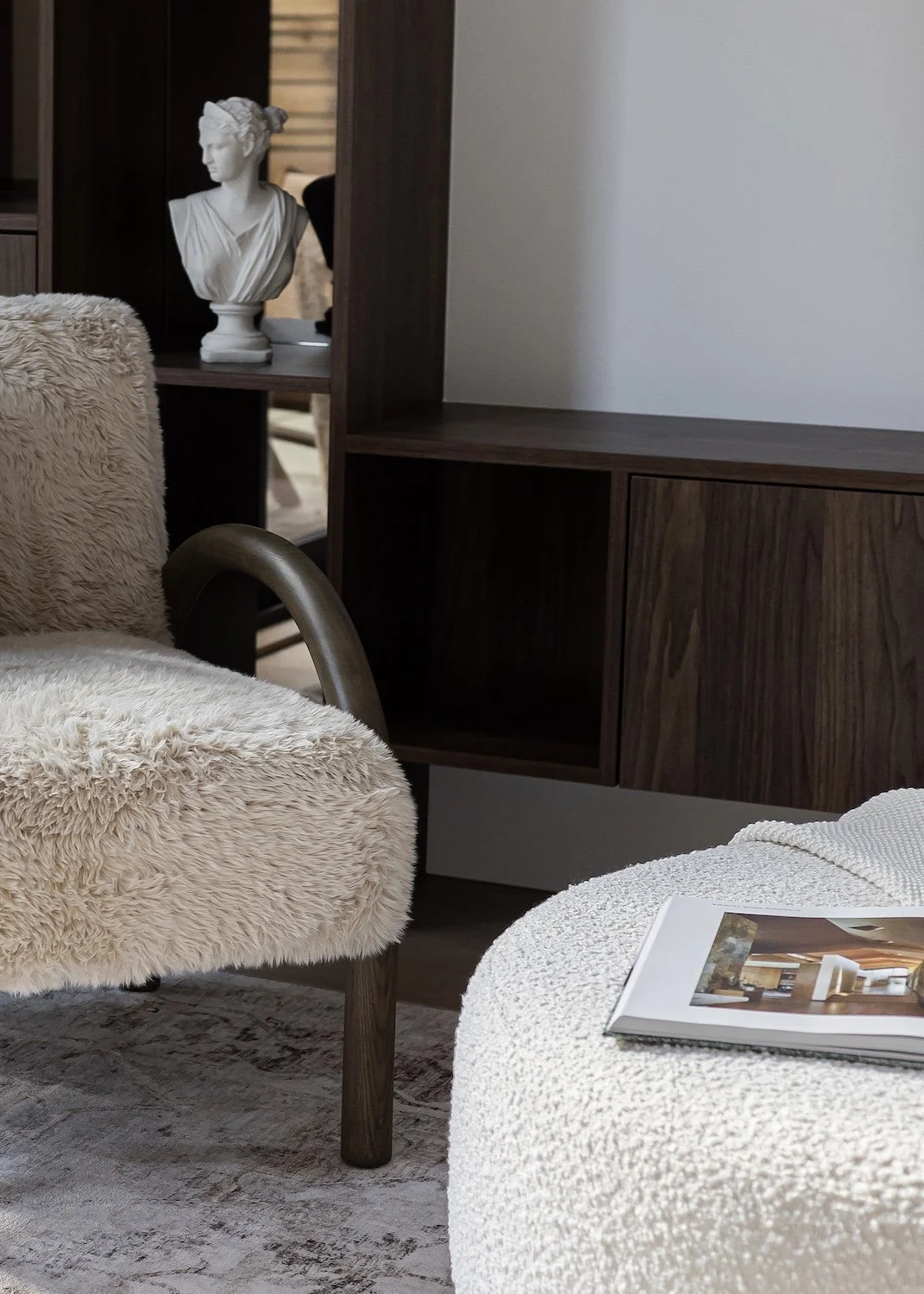 Minimal living room styling in a Vancouver space with a clean, balanced look