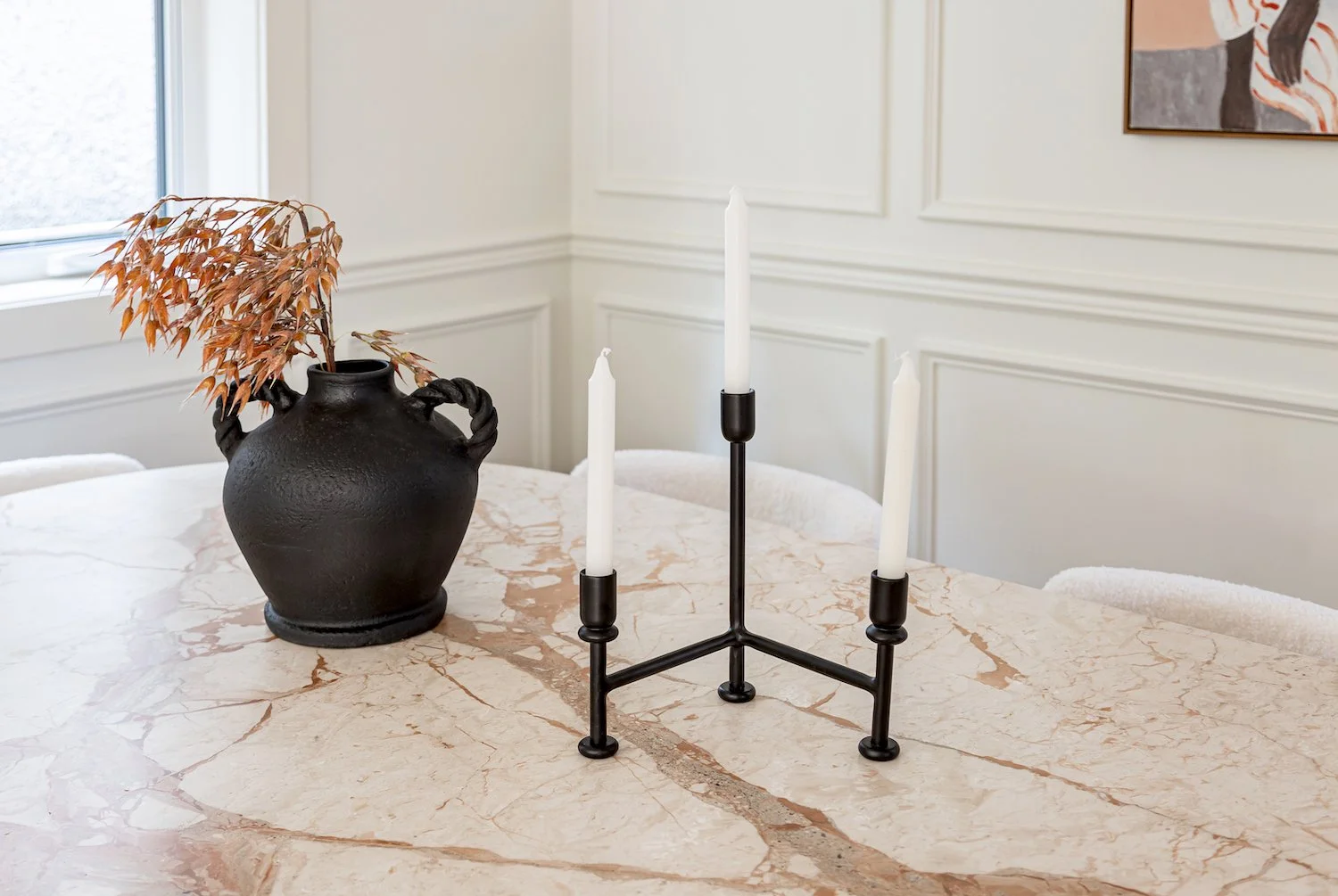 Luxury home staging details featuring carefully arranged decor and contemporary interior styling in Vancouver.