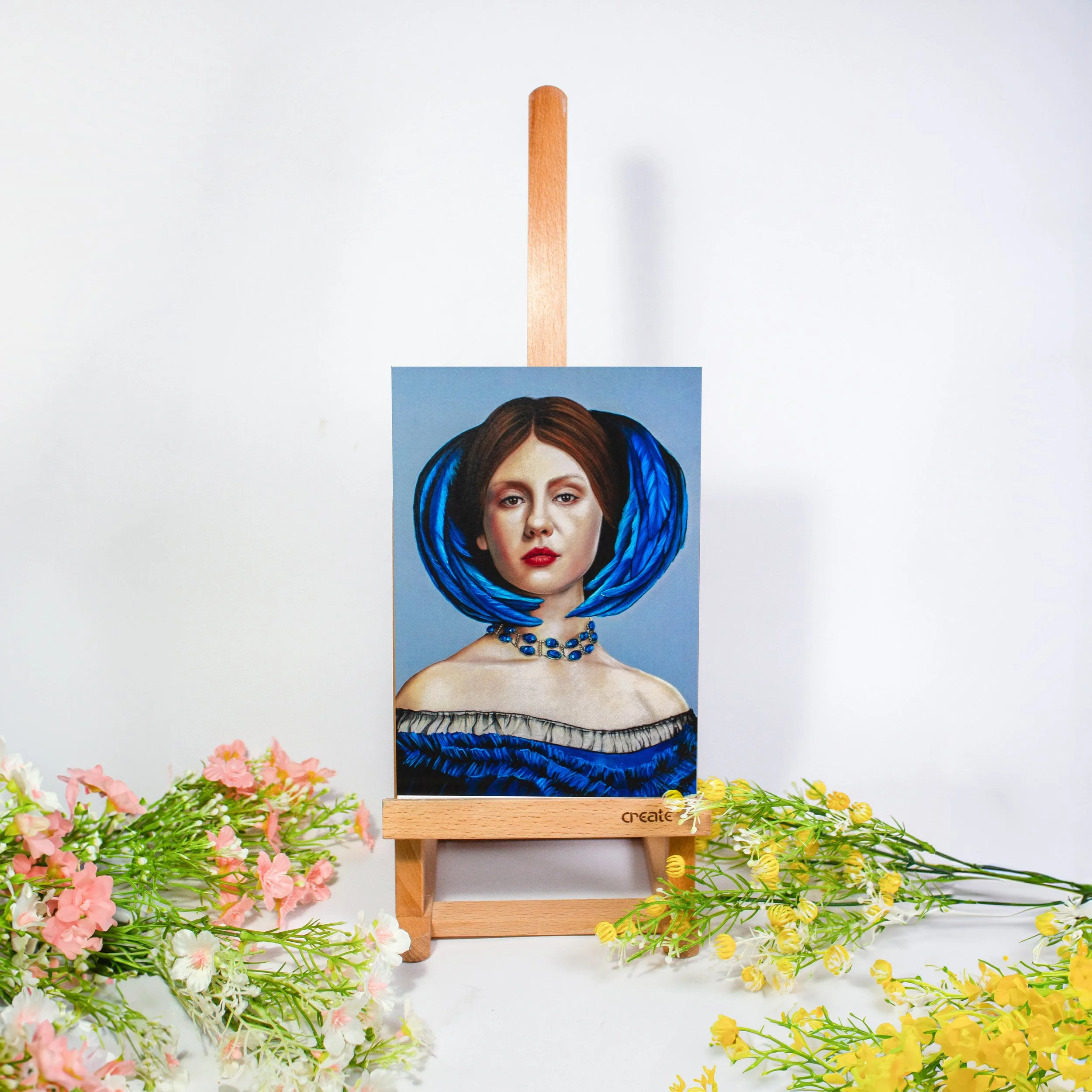 Lady Elizabeth Harlander - Fine Art Print A5